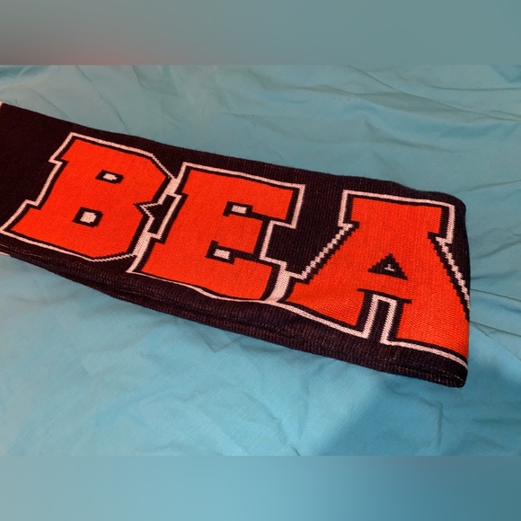 AWESOME Chicago Bears NFL Winter Scarf 47 Brand Forty Seven - Picture 8 of 10